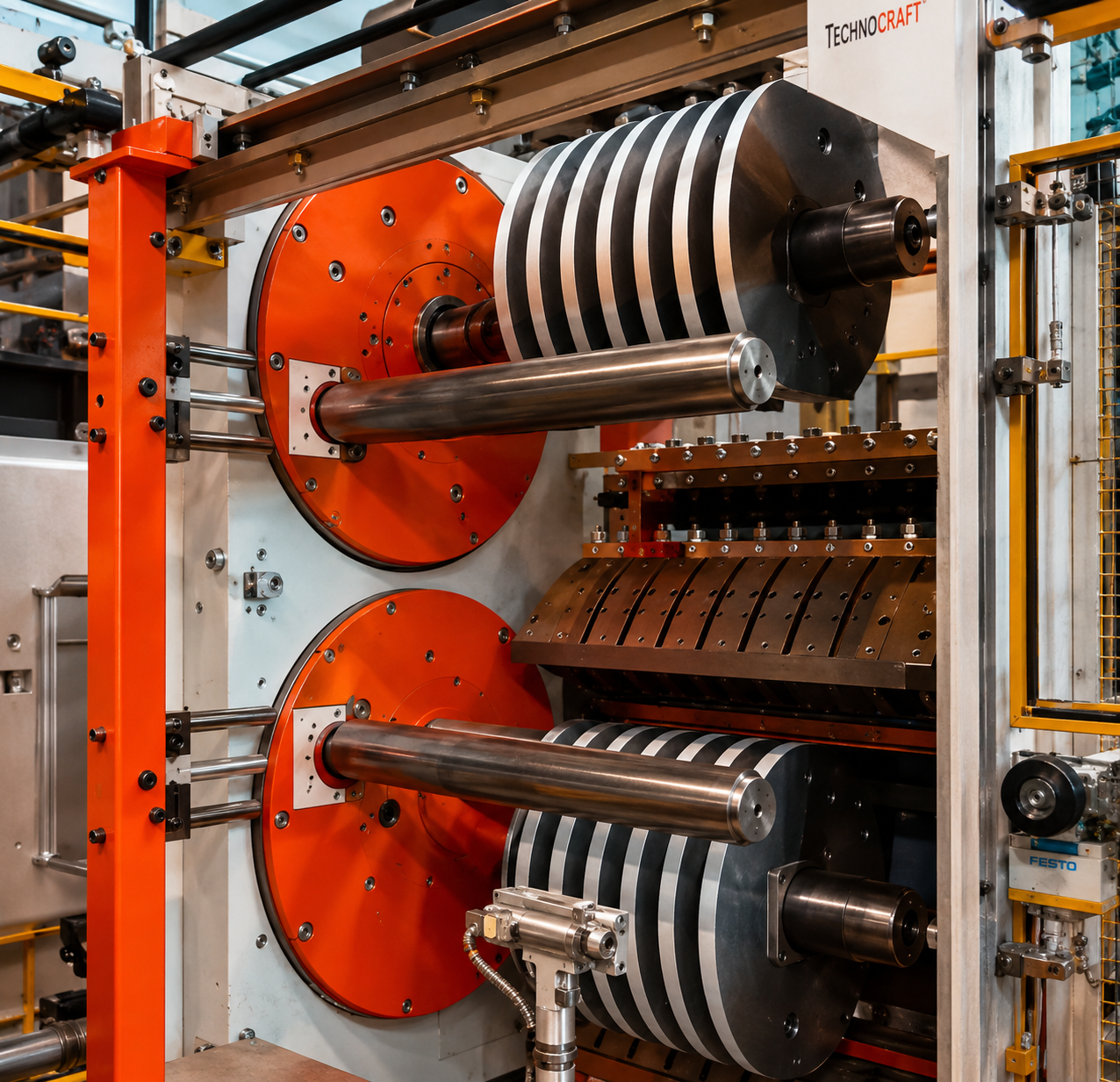 Fully automatic spooling lines 3